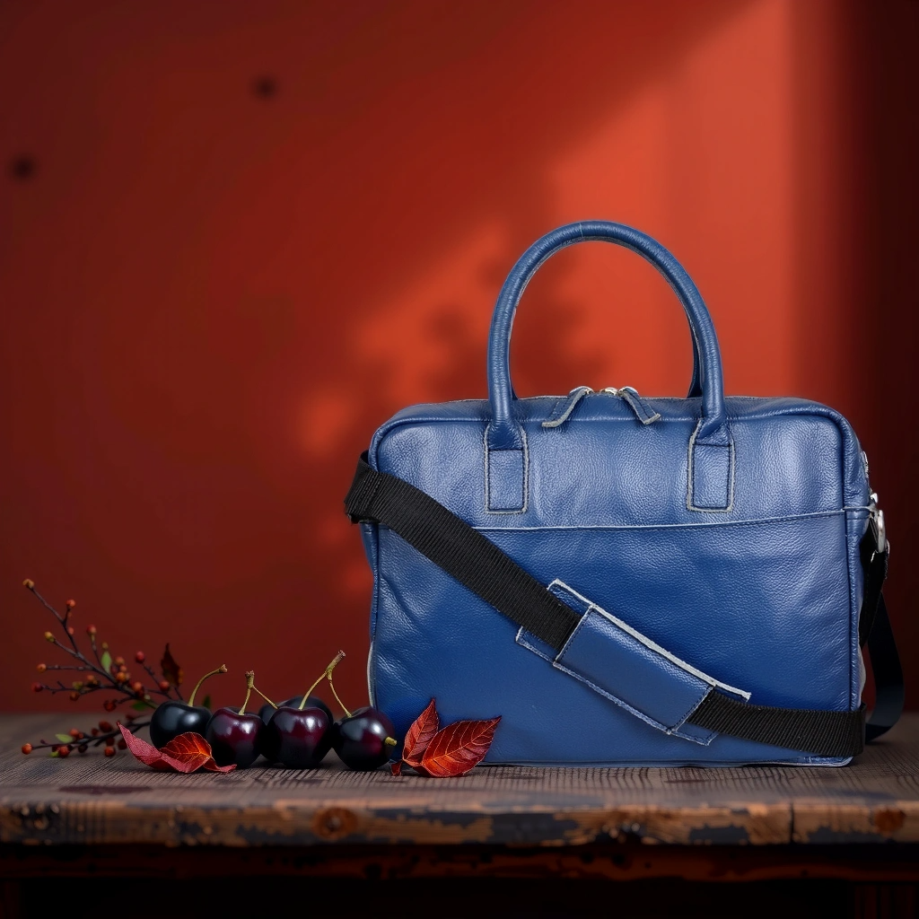 Navy Blue Messenger Bag – Stylish & Functional (Unisex)