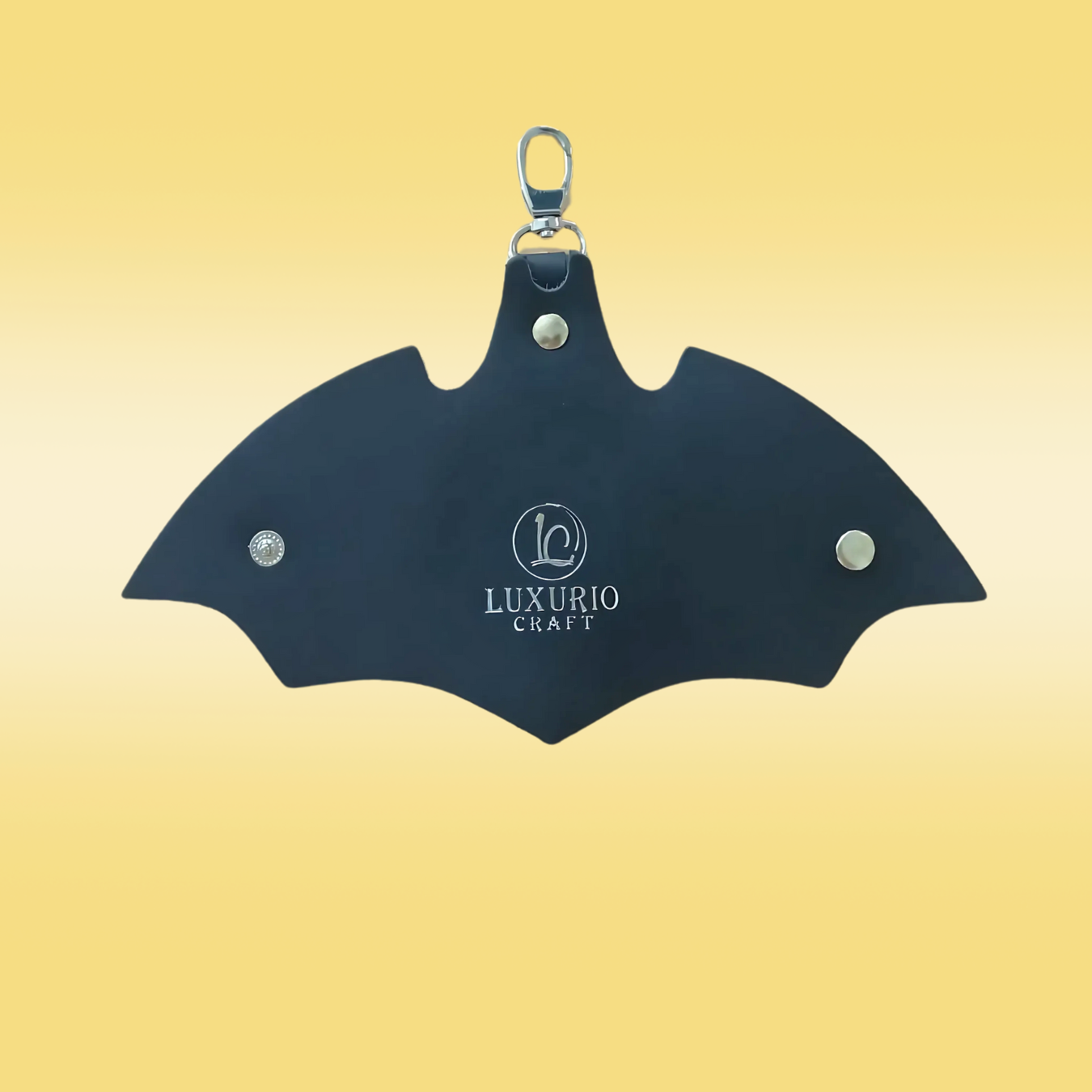 Black Batman Design Key Ring – Bold, Stylish & Durable (Unisex)