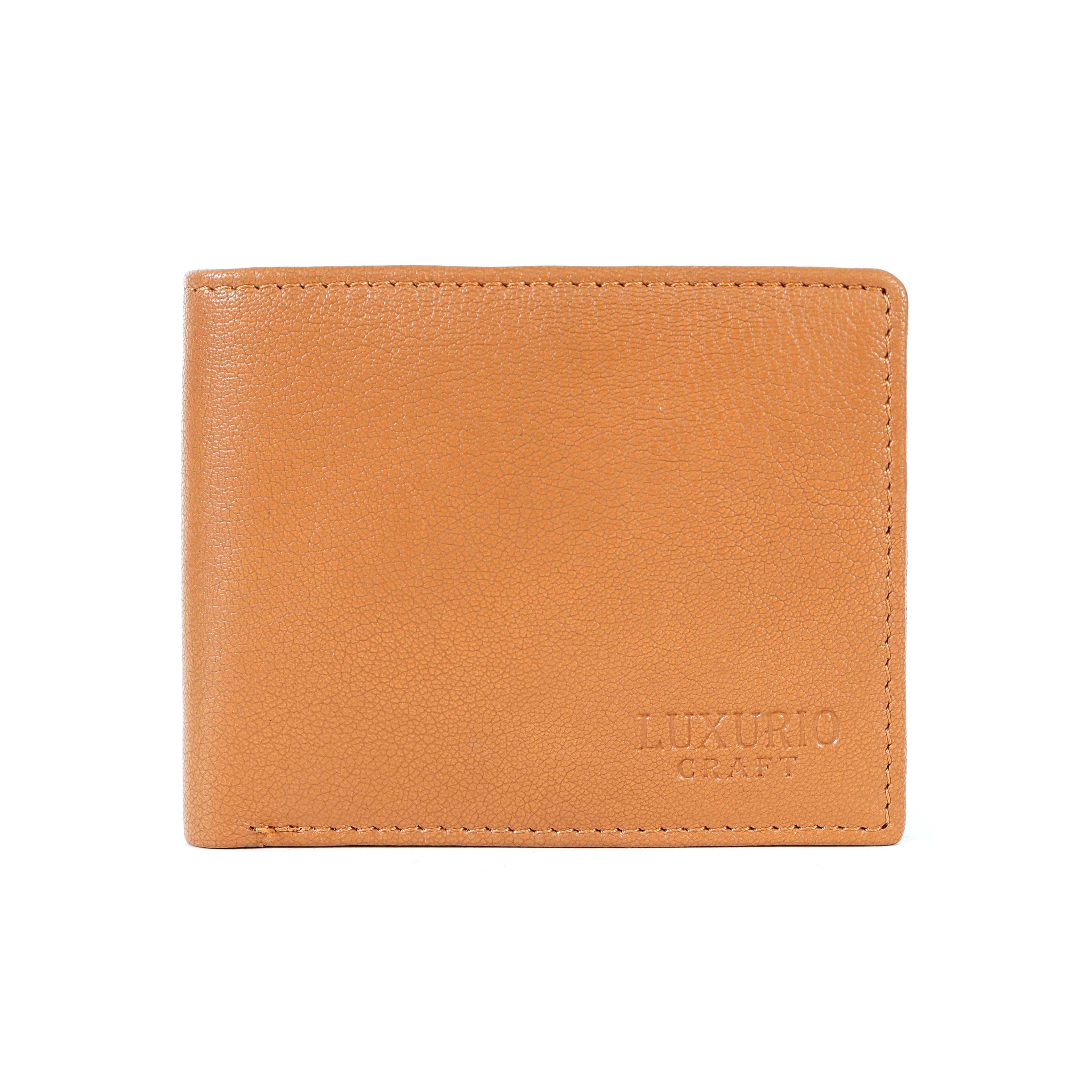 Premium Tan Leather Wallet for Men – Slim, Stylish & Durable