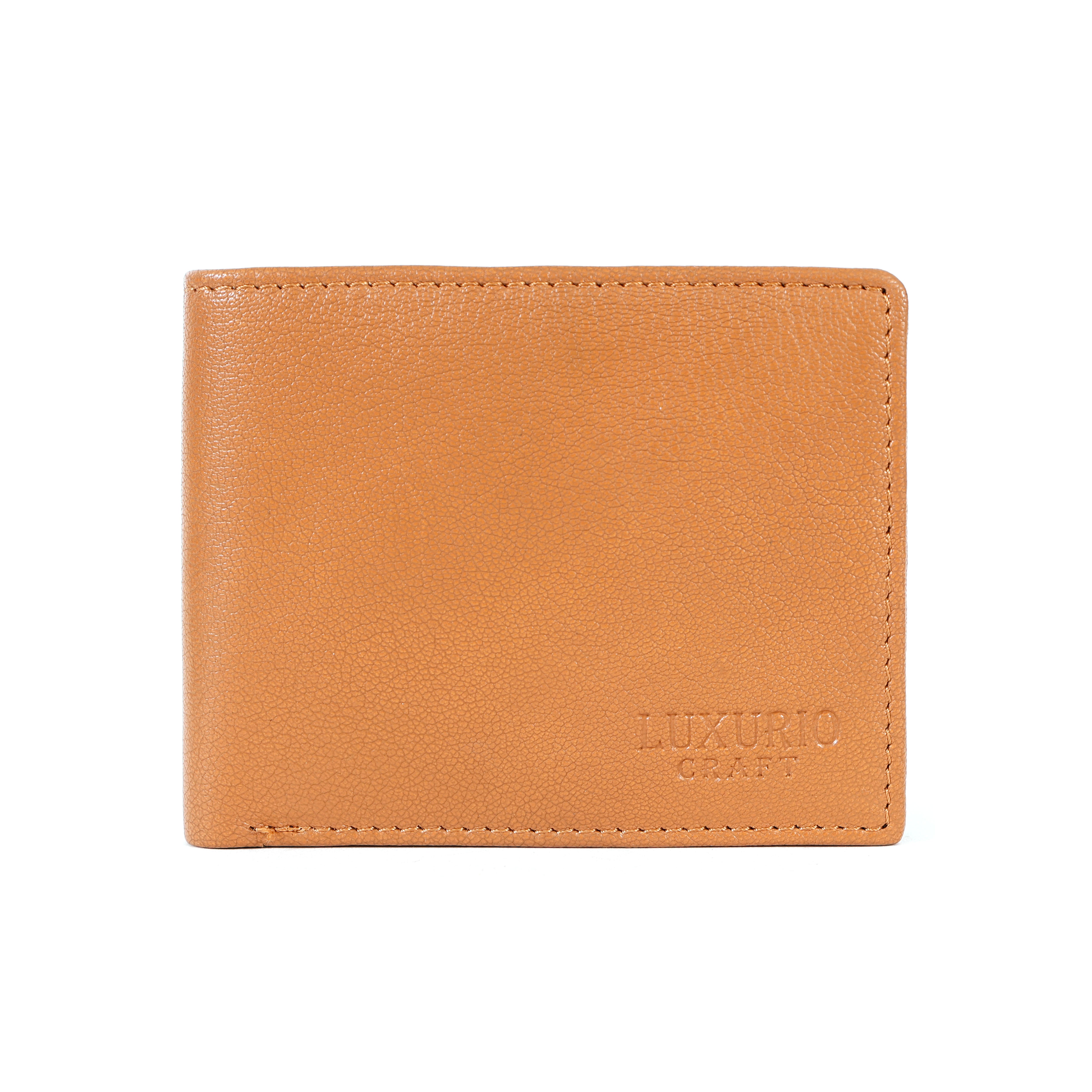 Premium Tan Leather Wallet for Men – Slim, Stylish & Durable