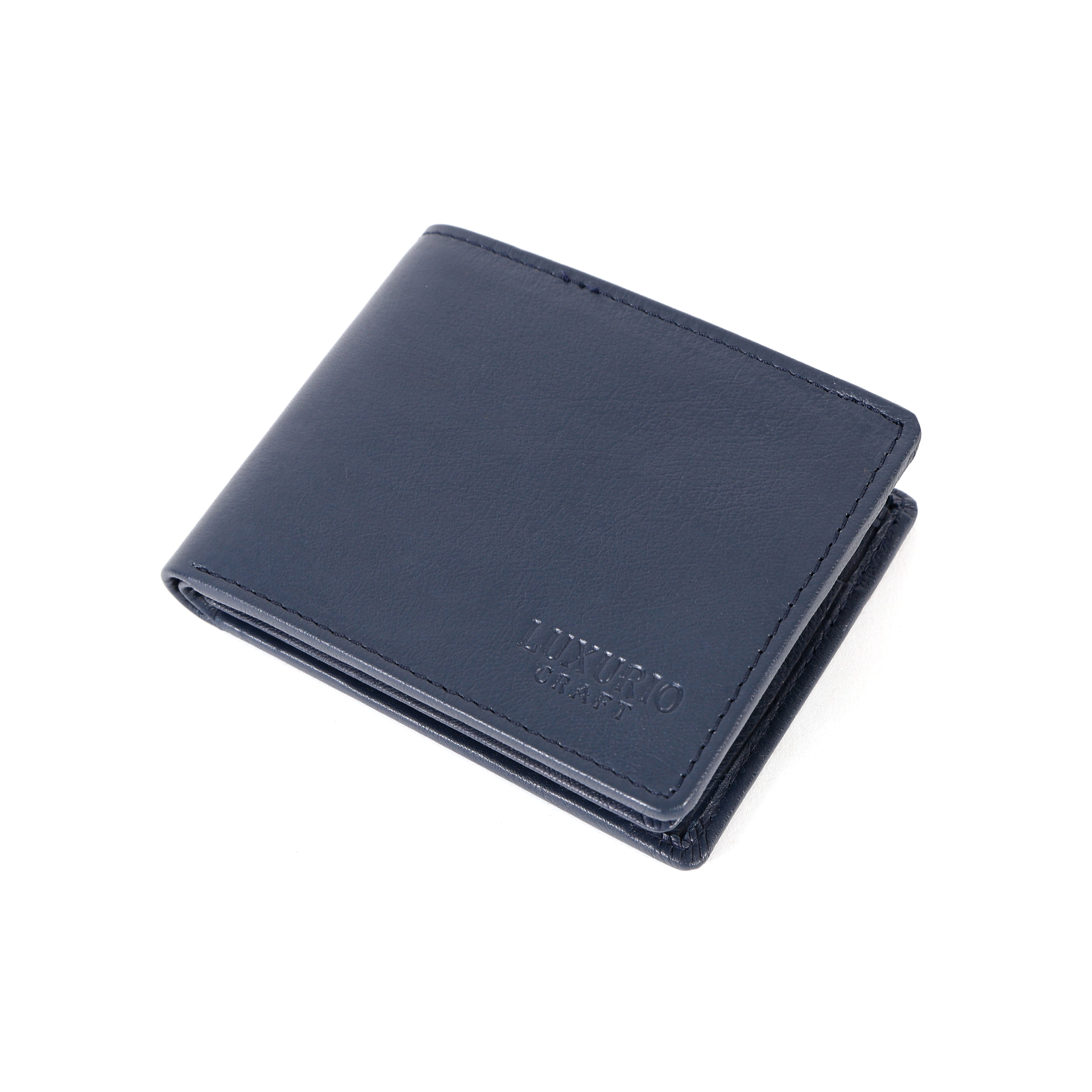 Blue Leather Wallet for Men – Stylish, Durable & Slim Everyday Wallet