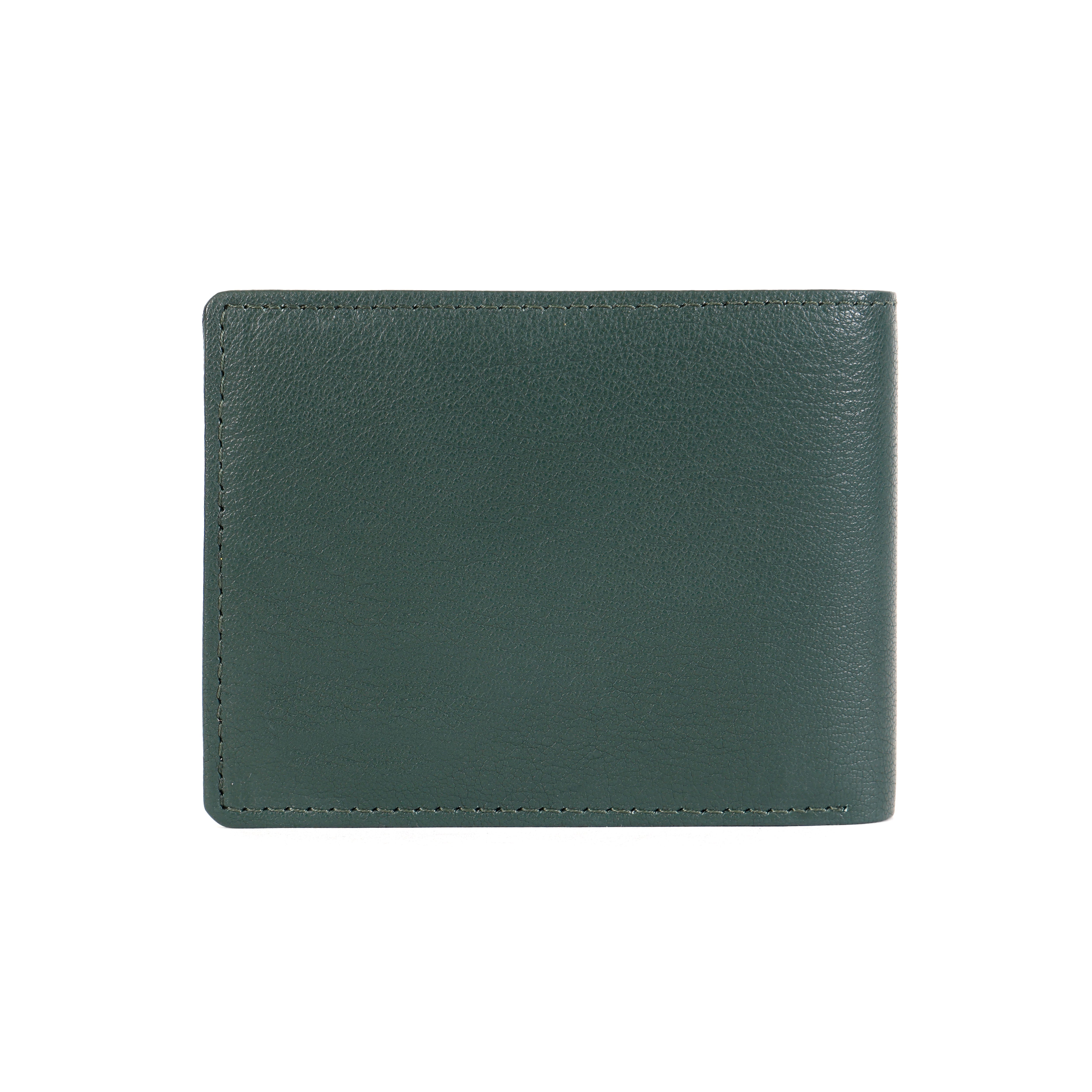 Premium Green Leather Wallet for Men – Slim, Stylish & Durable Genuine Leather Wallet