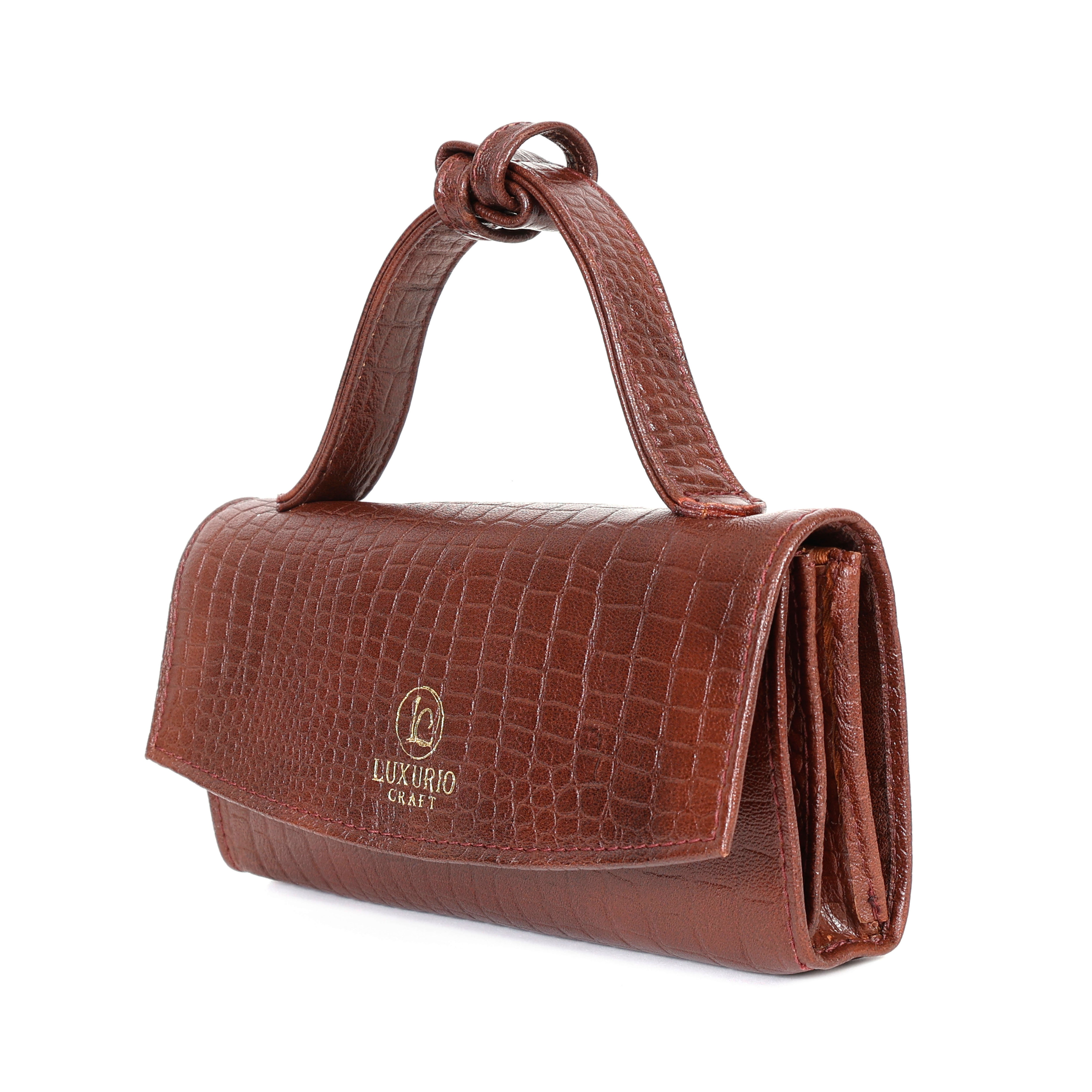 Luxurio Craft Brown Coco Sling Bag – Premium, Stylish & Perfect for Everyday Use