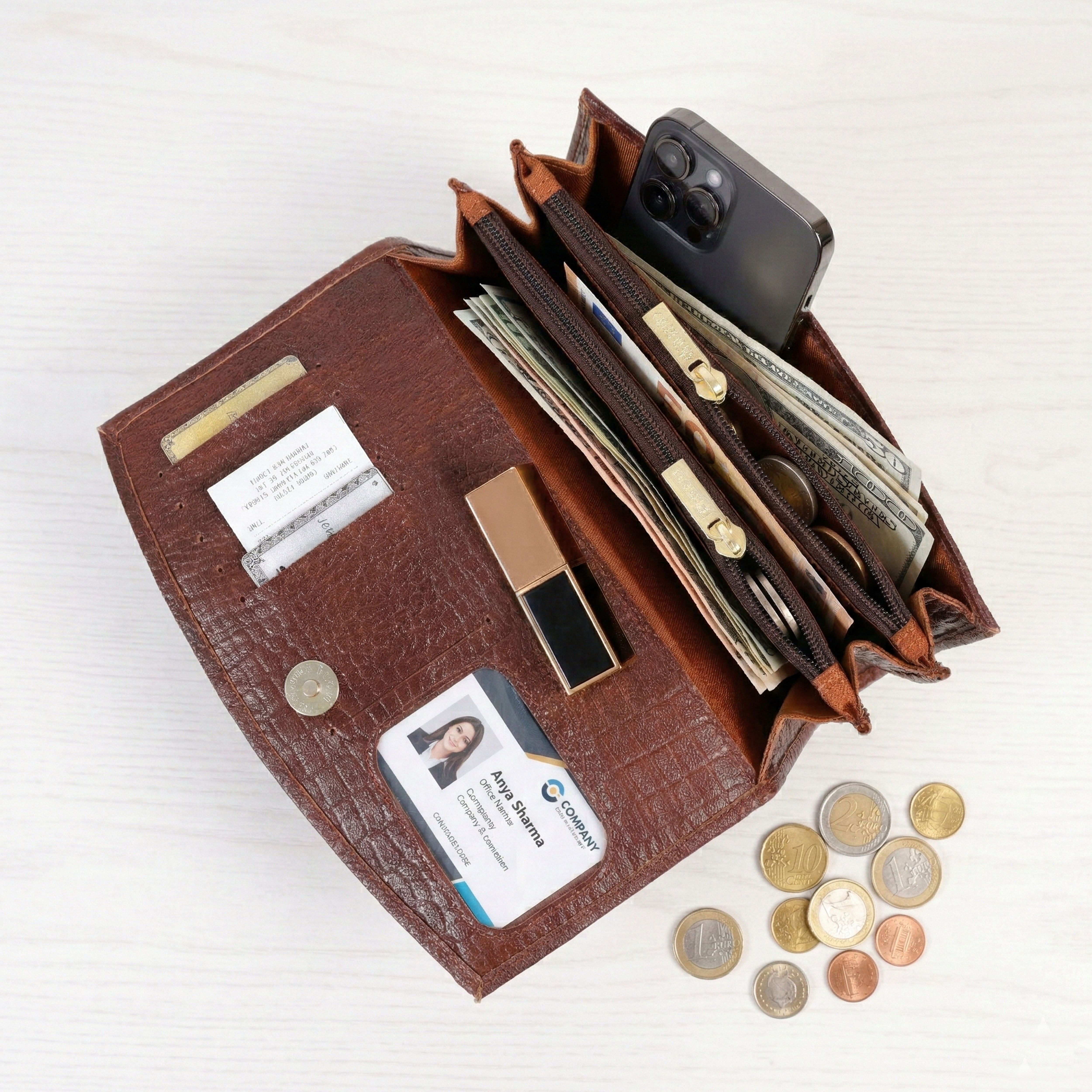 Luxurio Craft Brown Coco Sling Bag – Premium, Stylish & Perfect for Everyday Use