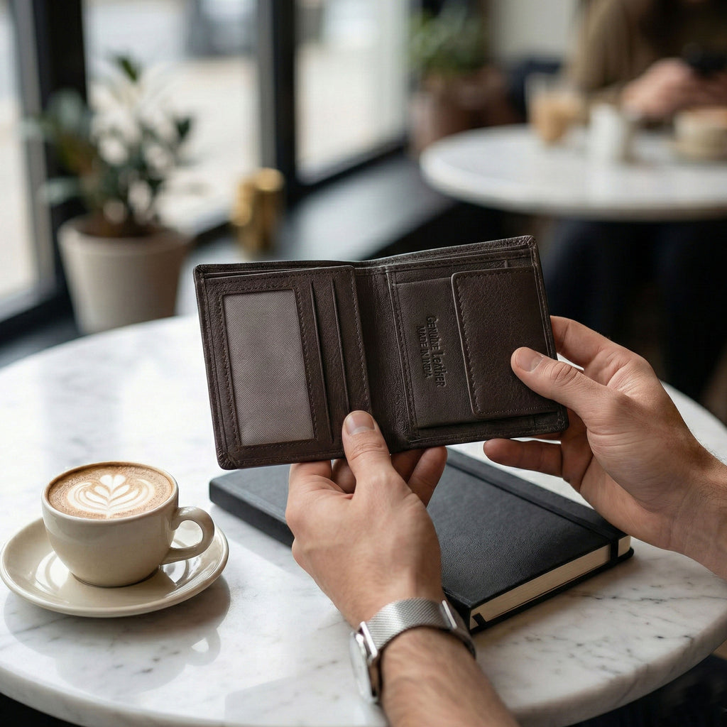 Brown Leather Wallet – Premium Craftsmanship & Everyday Elegance