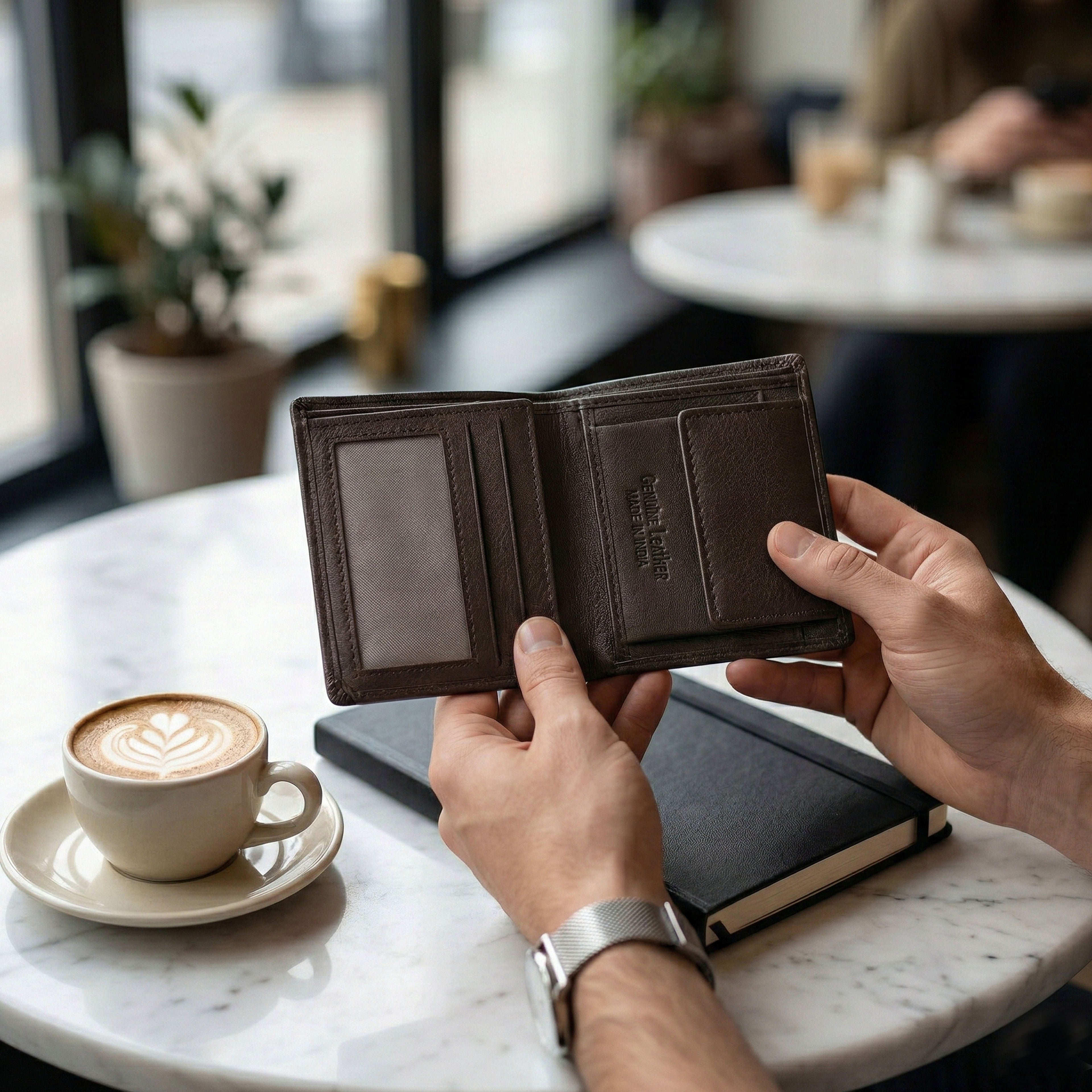 Brown Leather Wallet – Premium Craftsmanship & Everyday Elegance