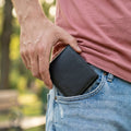 Classic Black Leather Wallet for Men – Elegant, Durable & Slim Design