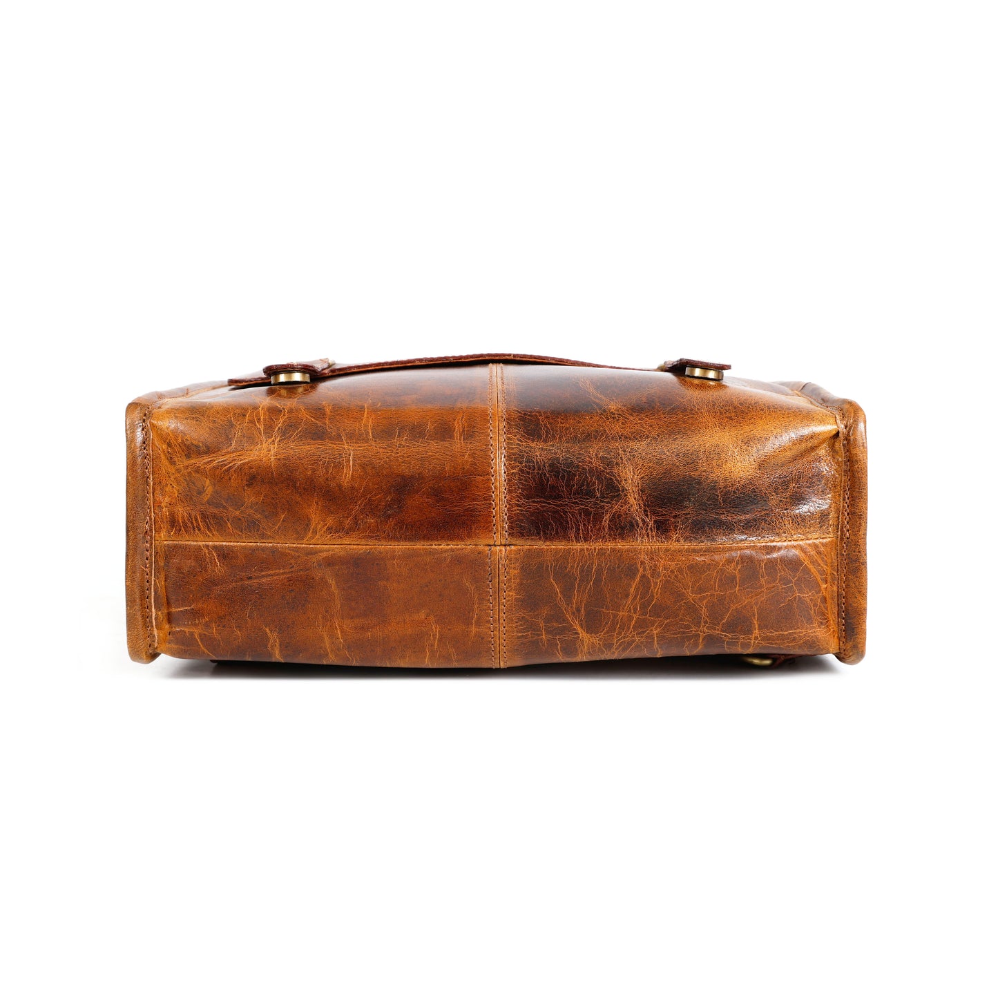 Luxurio Craft Genuine Leather Backpack for Men & Women | Vintage Handmade Leather Laptop Bag | Office, Travel & College Use | Brown