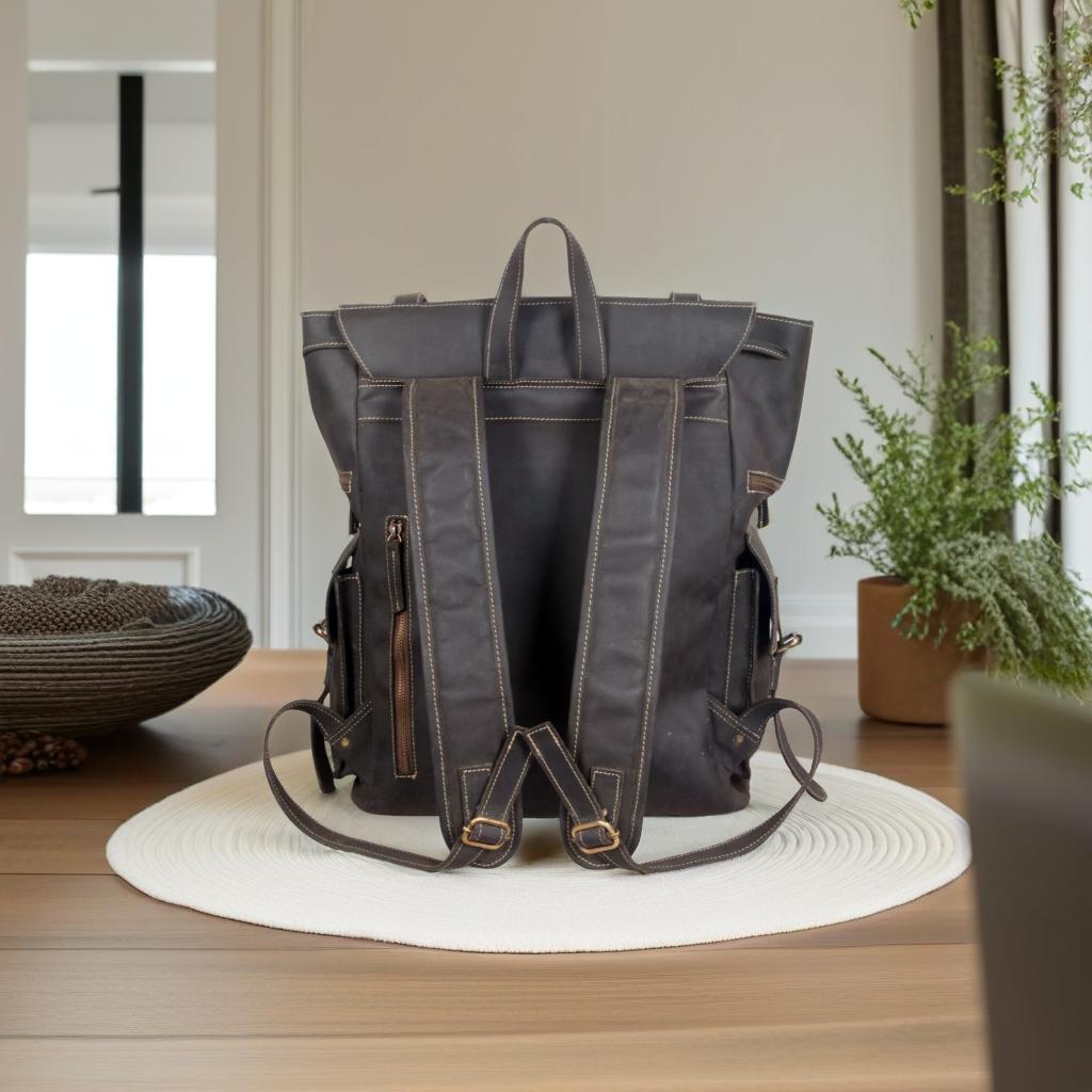 American Design Backpack – Dark Brown (Unisex)